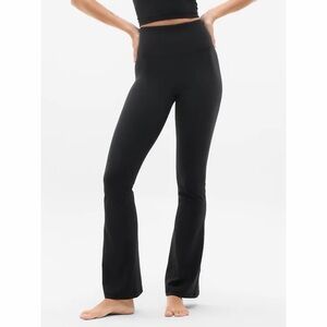 Athleta Elation Rib Flare Pants Black XS
